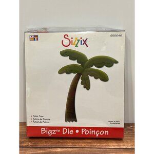 HTF Sizzix Bigz Die Palm Tree 655646